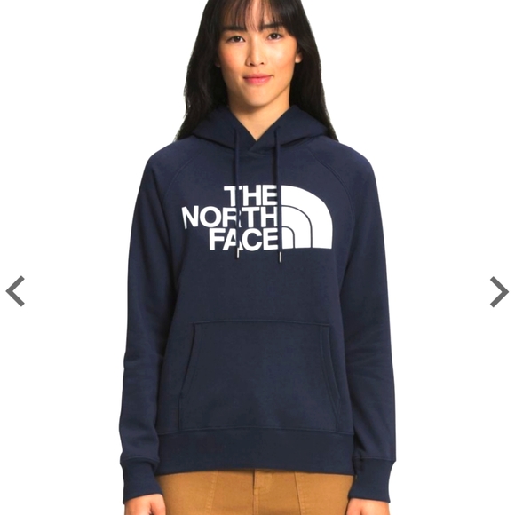 The North Face Tops - The North Face Half Dome Hoodie Blue White XS